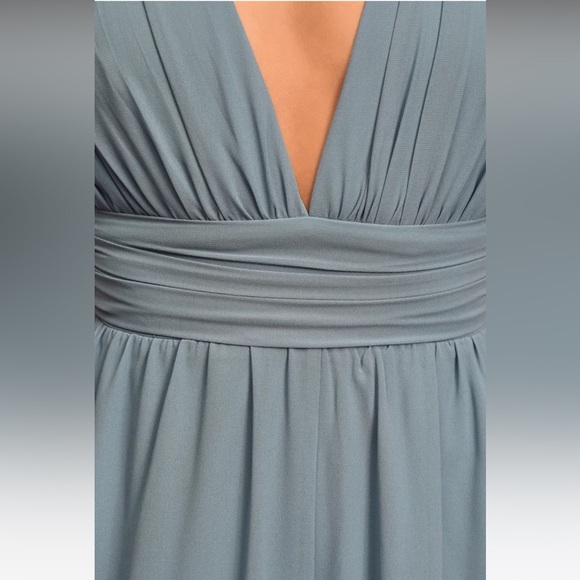 NWT Lulus Divine Muse Slate Blue Wide-Leg
Jumpsuit M - Picture 5 of 6